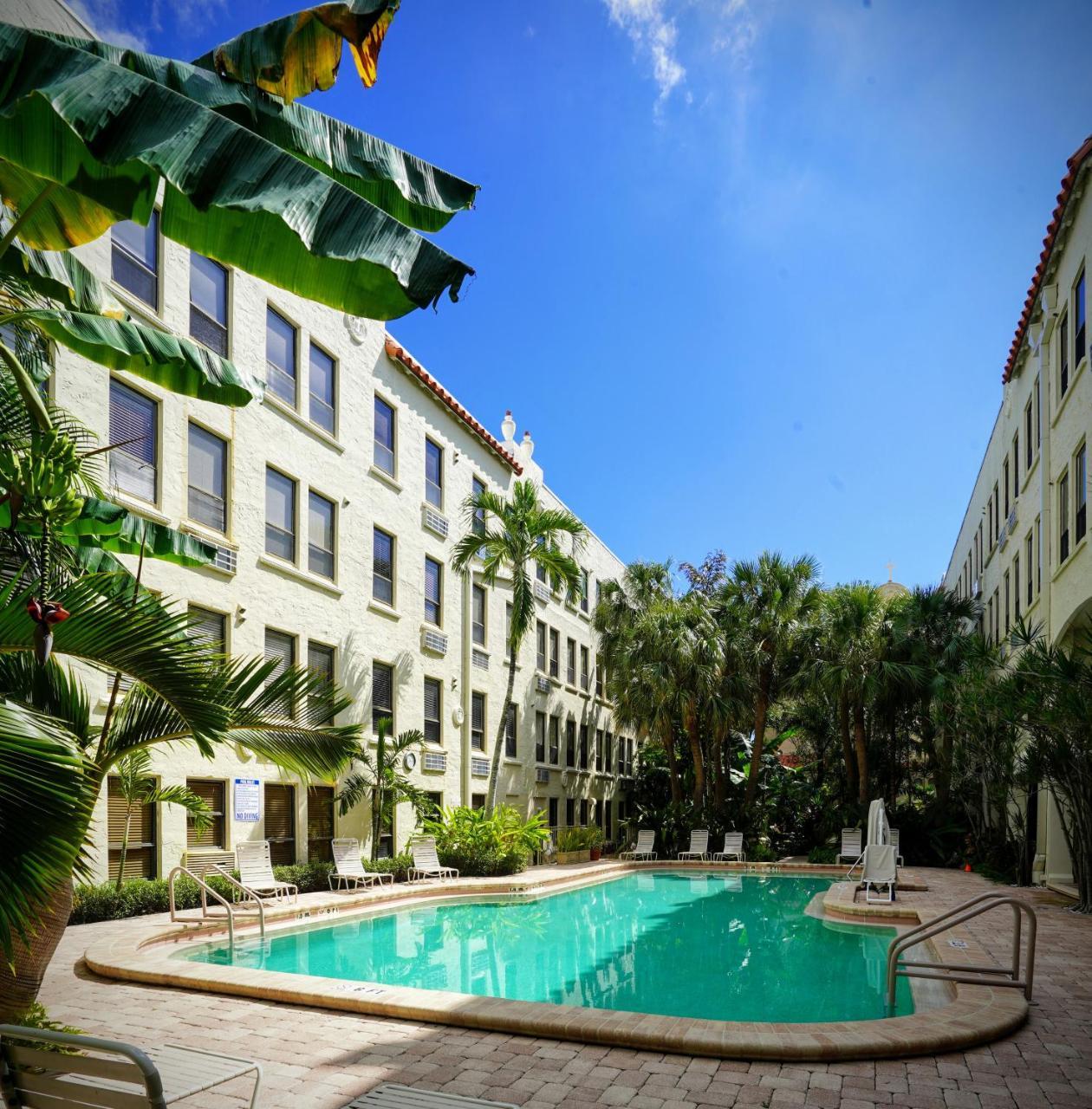 Palm Beach Hotel Petite Retreat 2 Blocks To Beach!! Historic Landmark Extérieur photo